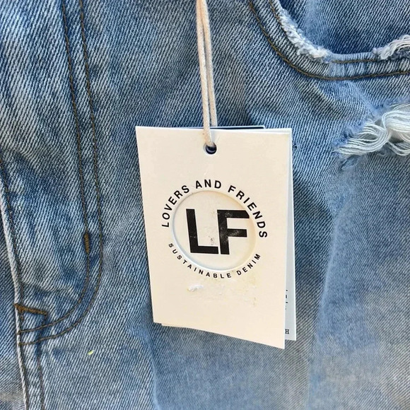 Lovers and Friends Jamie Cuffed Short Size 29 High Rise Color: Camellia NWT - Picture 3 of 7